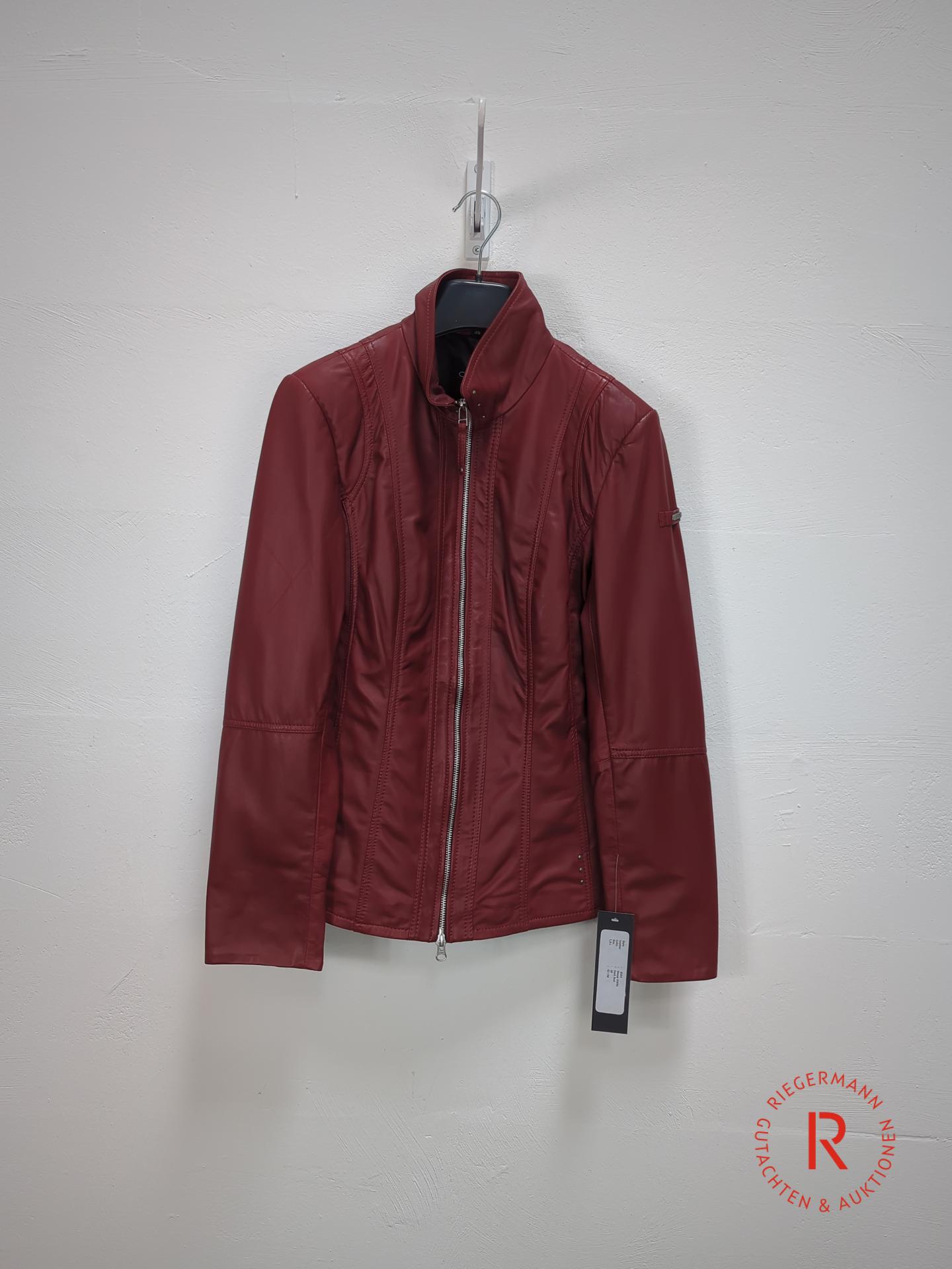 DAMEN LEDERJACKE GRÖSSE 36